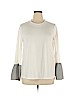 BeachLunchLounge White Long Sleeve Top Size XL - photo 1