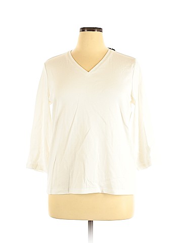 Chico's 3/4 Sleeve T-Shirt (view 1)