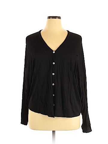 Sweet Romeo Long Sleeve Button-Down Shirt (view 1)