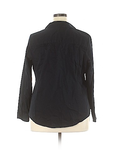 Lane Bryant Long Sleeve Button-Down Shirt (view 2)