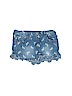 Free Style Blue Denim Shorts Size 6 - photo 1