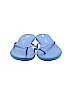 Gap 100% Leather Blue Flip Flops Size 8 - photo 2
