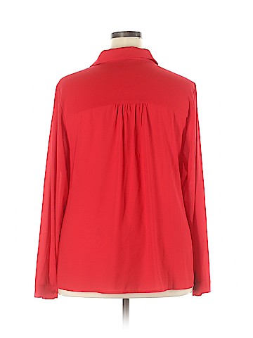 ELOQUII Long Sleeve Blouse (view 2)