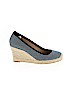 J.Crew Blue Wedges Size 8 1/2 - photo 1