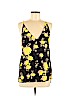 Topshop 100% Polyester Black Sleeveless Blouse Size 8 - photo 1