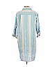 En Creme 100% Cotton Blue Casual Dress Size 1X - photo 2