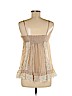 BCBGMAXAZRIA Tan Sleeveless Blouse Size 6 - photo 2