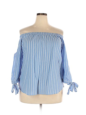 H&M L.O.G.G. 3/4 Sleeve Blouse (view 1)