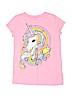 The Children's Place Graphic Pink Short Sleeve T-Shirt Size 7 - 8 - photo 1