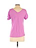 SO 100% Cotton Purple Short Sleeve T-Shirt Size M - photo 2