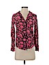 Lucky Brand Pink Long Sleeve Blouse Size XS - photo 1