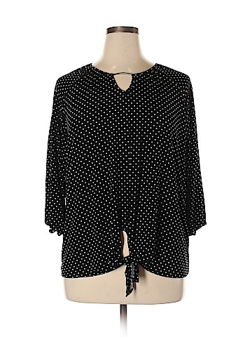 Cathy Daniels 3/4 Sleeve Top (view 1)