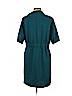 The Limited 100% Cotton Teal Casual Dress Size L - photo 2