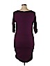 Zenana Outfitters Purple Casual Dress Size XL - photo 2