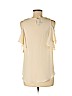 A. Byer 100% Polyester Ivory Short Sleeve Blouse Size M - photo 2