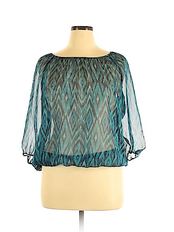 Apt. 9 3/4 Sleeve Blouse (view 1)