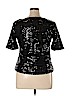 Unbranded Black Short Sleeve Top Size XL - photo 2
