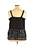 Simply Vera Vera Wang 100% Polyester Black Sleeveless Top Size XL (petite) - photo 2