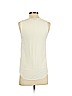 Theory 100% Silk Ivory Sleeveless Silk Top Size S - photo 2