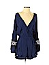 Express 100% Polyester Blue Romper Size M - photo 1