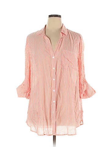 Velvet Heart Long Sleeve Button-Down Shirt (view 1)