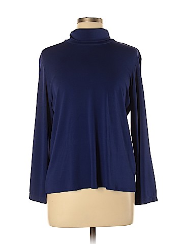 Eileen Fisher Long Sleeve Silk Top (view 1)