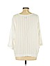 Thacker 100% Cotton White 3/4 Sleeve Blouse Size XL - photo 2