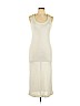 Calvin Klein Collection 100% Viscose White Casual Dress Size S - photo 1