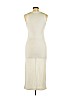 Calvin Klein Collection 100% Viscose White Casual Dress Size S - photo 2
