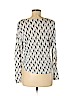 H&M 100% Viscose White Long Sleeve T-Shirt Size M - photo 2