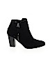 Just Fab Black Ankle Boots Size 7 1/2 - photo 1
