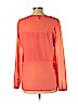 Forever 21 Orange Long Sleeve Blouse Size L - photo 2