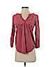 Lucky Brand Red Long Sleeve Top Size XS - photo 1