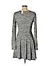 Prince & Fox Gray Casual Dress Size M - photo 2