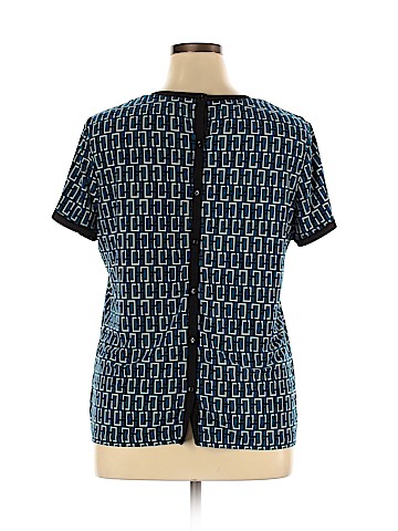 Anne Klein Short Sleeve Blouse (view 2)
