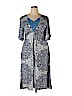 World Unity Blue Casual Dress Size XXL - photo 1
