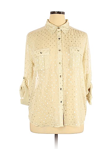 Faith and Joy 3/4 Sleeve Blouse (view 1)