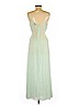 Topshop 100% Polyester Green Casual Dress Size 6 - photo 2