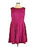 London Times 100% Polyester Pink Casual Dress Size 14 - photo 1