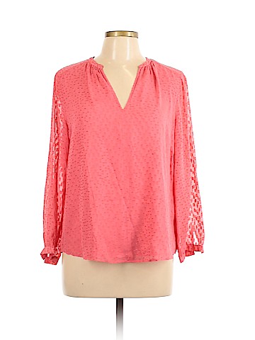 J.Crew Long Sleeve Silk Top (view 1)