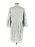 Cooper & Ella 100% Cotton Gray Casual Dress Size L - photo 2
