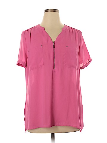 Apt. 9 Short Sleeve Blouse (view 1)