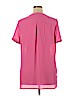 Apt. 9 100% Polyester Pink Short Sleeve Blouse Size XL - photo 2