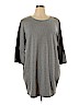 New York & Company Gray Casual Dress Size XL - photo 1