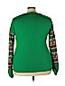 Unbranded 100% Acrylic Green Pullover Sweater Size 3X - photo 2