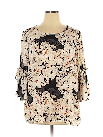 Rose & Olive 3/4 Sleeve Blouse (view 1)