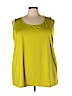 Catherines Yellow Sleeveless Top Size 3X - photo 1