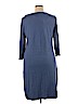 Talbots 100% Cotton Blue Casual Dress Size XL - photo 2