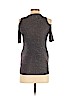 New Look Silver Sleeveless Top Size 6 - photo 2