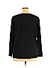Cj Banks Black Long Sleeve Top Size 1X - photo 2